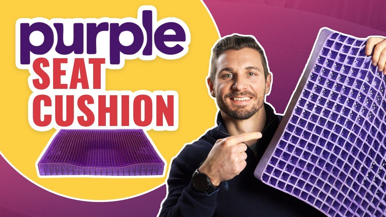 Purple Seat Cushion Video Review (external)